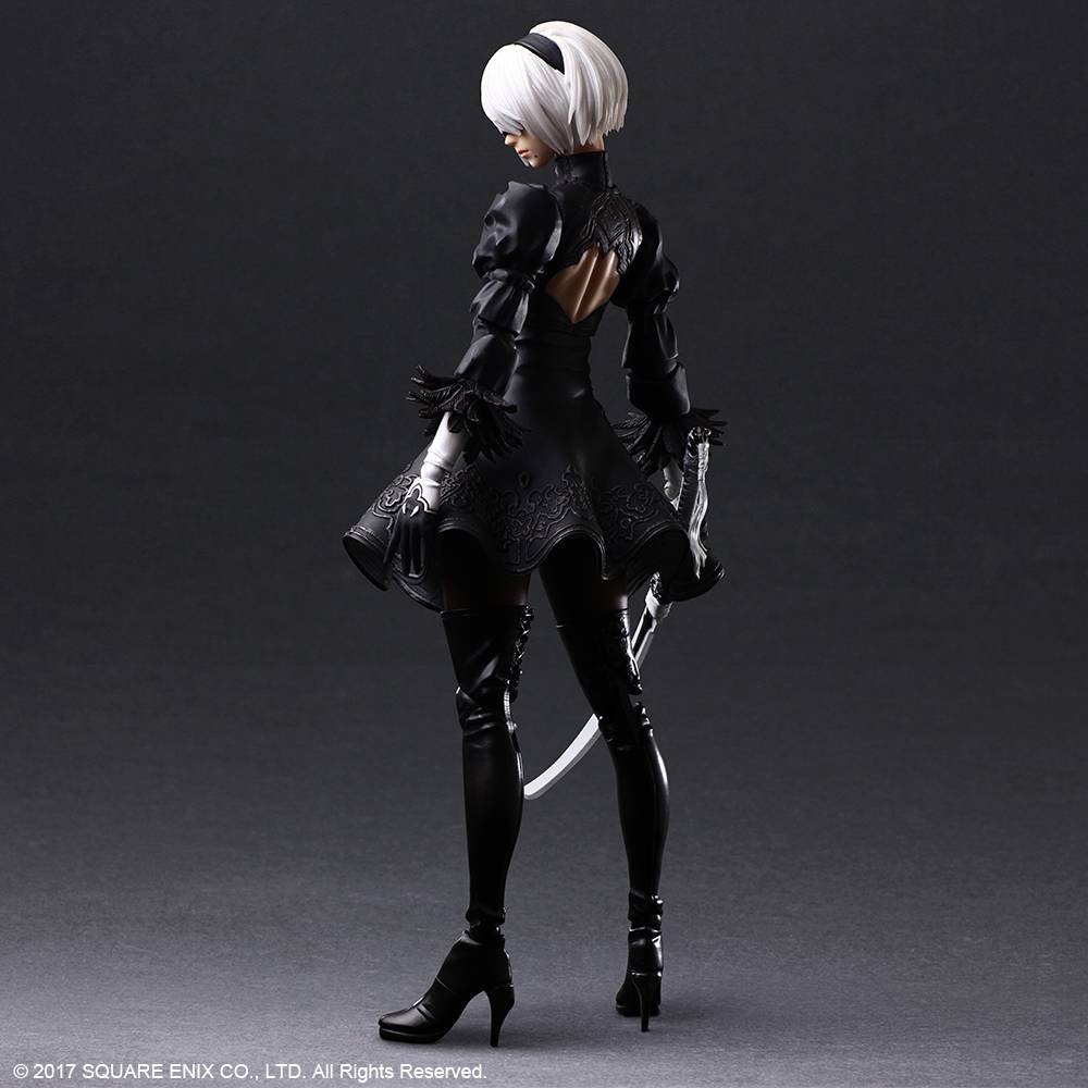 NieR:Automata 2B フィギュア Play Arts Kai NieR:Automata PLAY ARTS KAI Action Figure 2B (YorRHa No. 2