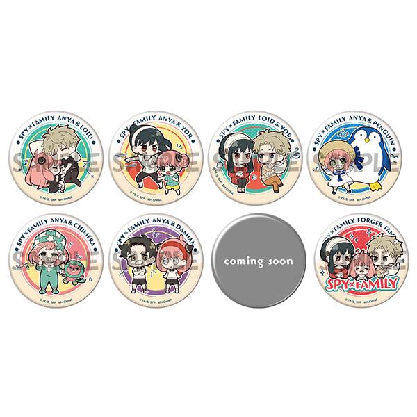 Can Badge Collection: SPY X FAMILY - Buddy Collection Edition - 8pack box [Megahouse]
