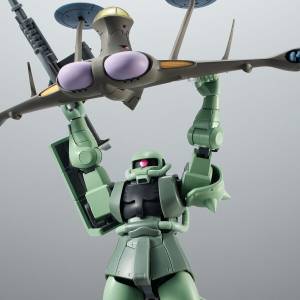Robot Spirits Side MS: Mobile Suit Gundam - Zaku II & Zeon Reconnaissance Aircraft Set - A.N.I.M.E ver. [Bandai Spirits]