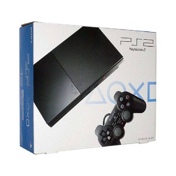 Buy PlayStation 2 Slim - Charcoal Black (SCPH-90000CB) - used good (PS2 Japanese Games import) - nin-nin-game.com