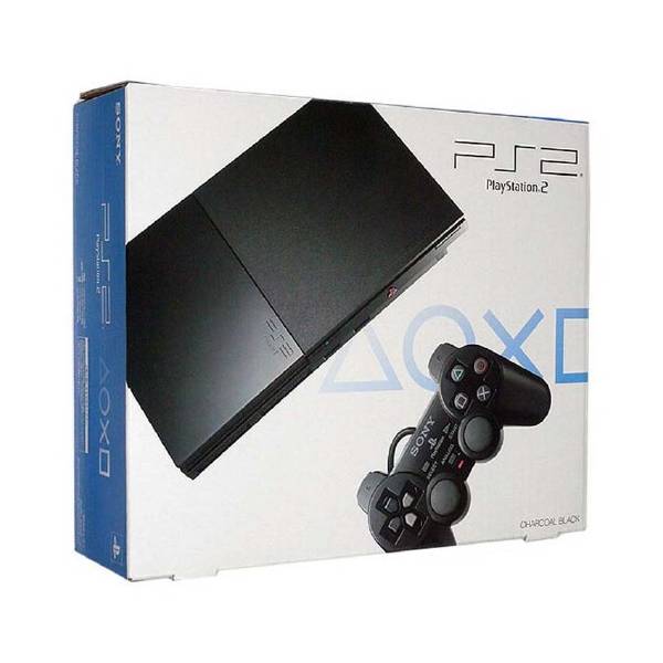 Buy PlayStation 2 Slim - Charcoal Black (SCPH-90000CB) - used