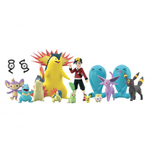 Shokugan: Pokemon Scale World: Johto Region (10 Packs Box) (CANDY TOY) (Reissue) [Bandai]