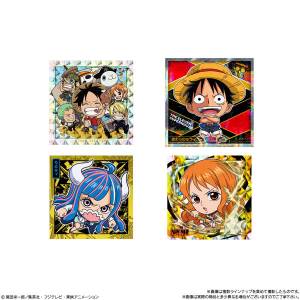 Shokugan: One Piece - Niformation One Piece Large Pirate Seal Wafer LOG.3 - 20Pack BOX (CANDY TOY) [Bandai]