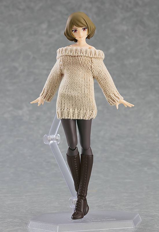 Figma 574: Original Character - Chiaki - Off-shoulder sweater dress [Max Factory]