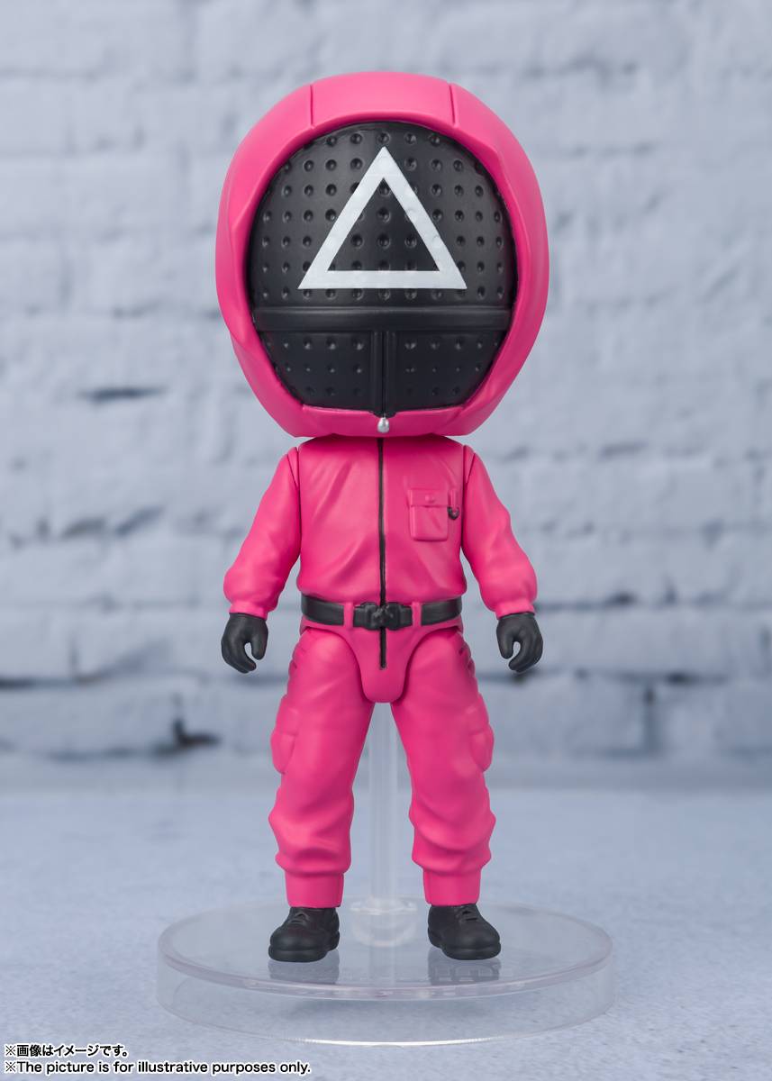 Figuarts Mini: Squid Game - Masked Soldier (Triangle) [Bandai Spirits]
