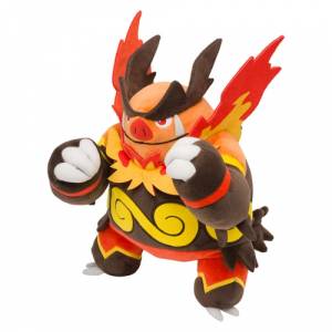 Peluche Pokémon: Emboar Foldable - Limited Edition [The Pokémon Company]