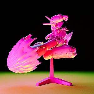 PLAMAX MF-65: Minimum factory Gunbuster Super Inazuma Kick - RX-7 Inazuma Kick Effect Color Ver. [Good Smile Company]