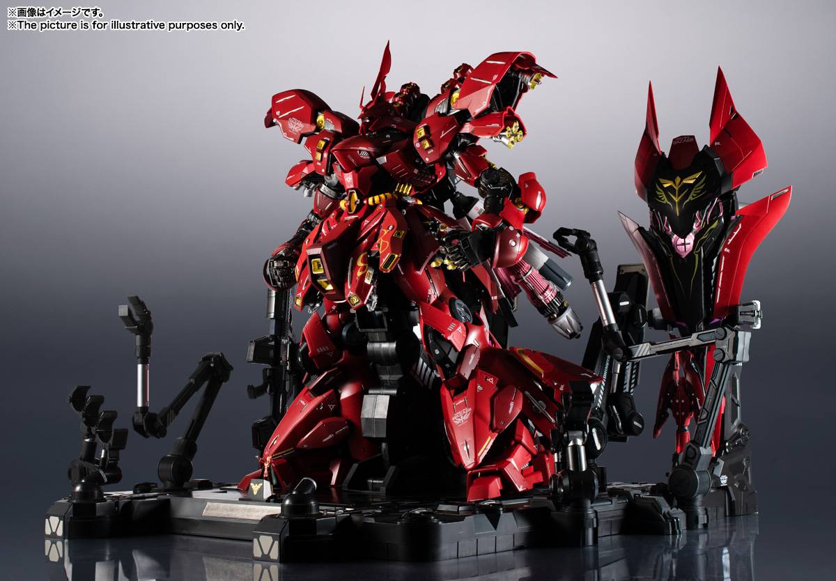 Metal Structure Kaitai-Shou-Ki: Mobile Suit Gundam Char's Counterattack - MSN-04 Sazabi (LIMITED EDITION) [Bandai Spirits]