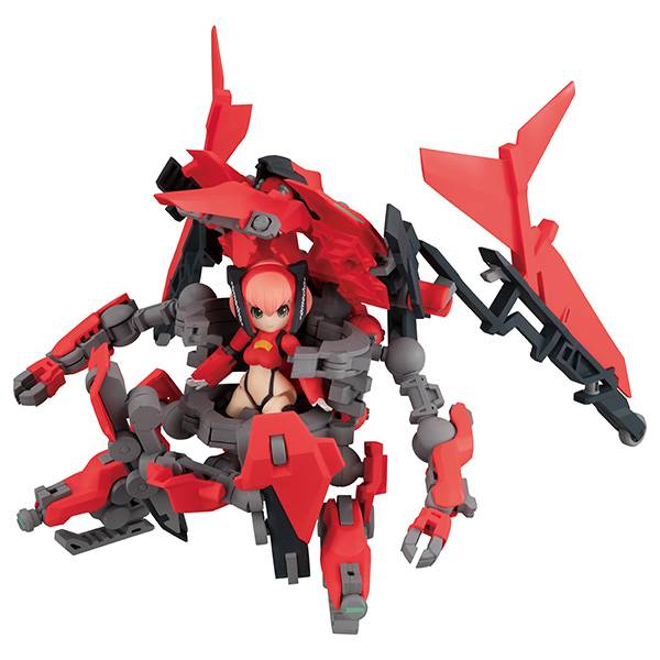 Desktop Army: Original Character - F-616[AR]s Ferir Nabbit Rossa & Machine Fenrir Aero 1/1...