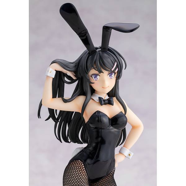 Seishun Buta Yarou wa Bunny Girl Senpai no Yume o Minai Deka Acrylic Stand:  Sakurajima Mai Bunny ver. - My Anime Shelf