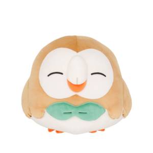 Pokemon Plush: POTEHAGU CUSHION - ROWLET [SAN-EI]