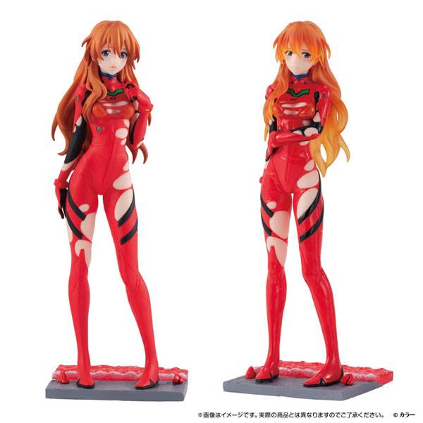 Evangelion: Gasha Portraits PREMIUM Evangelion - Asuka Langley - 4Pack BOX [Bandai]