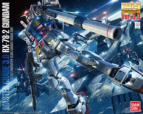 MG 1/100: Mobile Suit Gundam - RX-78-2 Gundam Ver.3.0 & FF