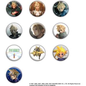 Final Fantasy VII: Tin Badge Collection [Cloud Strife] vol.2 - 10Pack BOX [Square Enix]