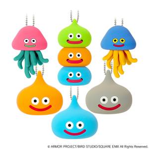Dragon Quest: SOLID SILICON MONSTER KEYCHAIN - 12Pack BOX [Square Enix]