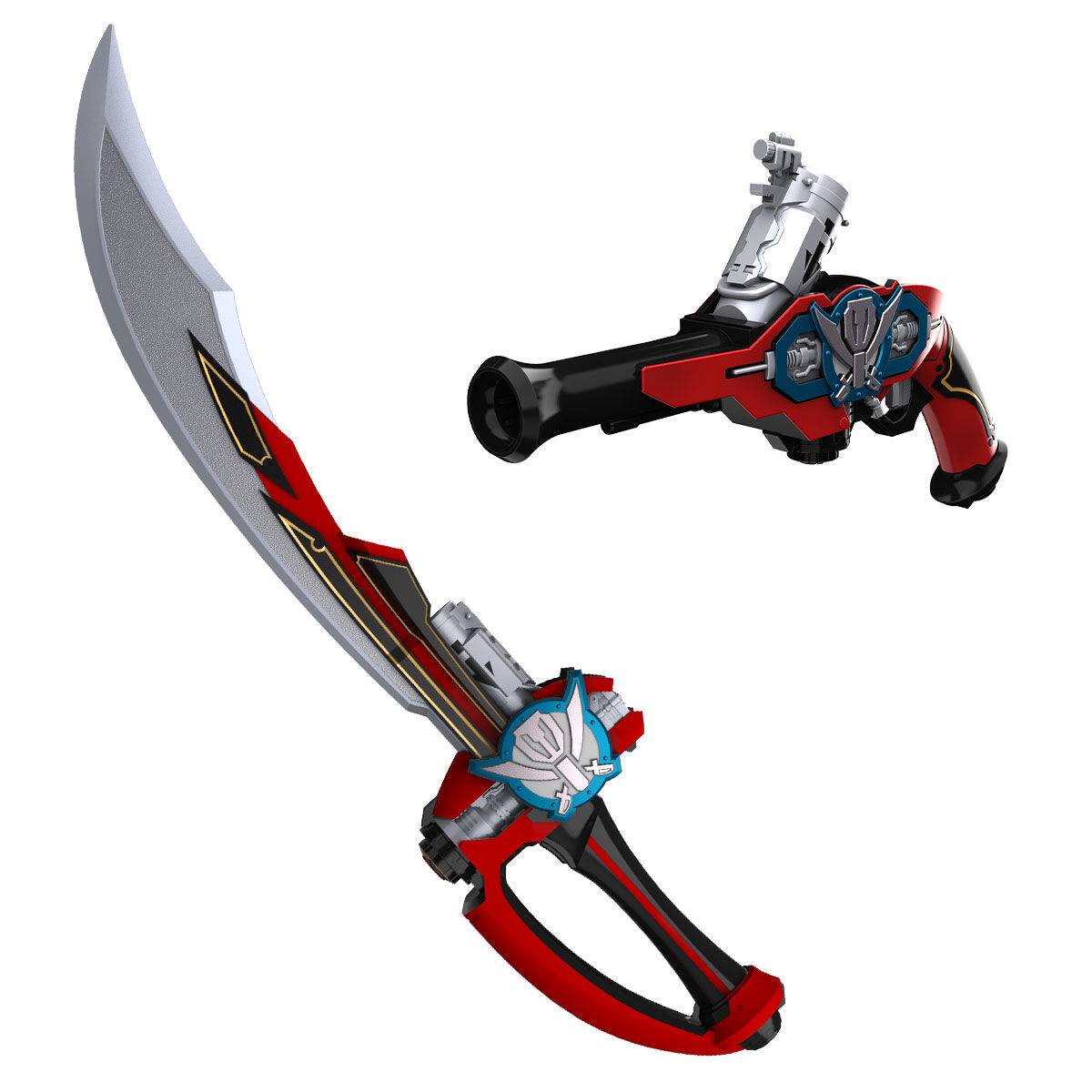 Replica: Kaizoku Sentai Gokaiger - Gokai Saber & Gun Set (LIMITED MEMORIAL EDITION) [Bandai]