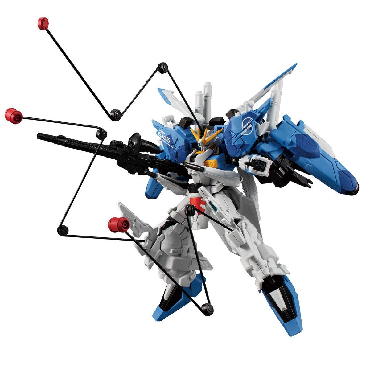 Mobile Suit Gundam G Frame FA: MSA-0011[Ext] Ex-S Gundam (Blue Splinter Type) LIMITED EDITION CANDY TOY [Bandai Spirits]