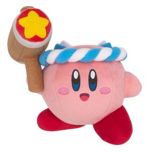 Kirby Plush: Hoshi no Kirby All Star Collection - Hammer Kirby (S) [SAN-EI]