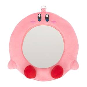 Kirby Plush: Kirby's Dream Land - Folding Stand Mirror - Wakka Hoobari Plush Mirror Ver [SAN-EI]