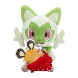 PELUCHE POKÉMON: Sprigatito - Pokémon Christmas Toy Factory  Limited Edition [The Pokémon Company]