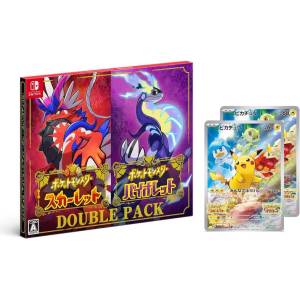 Pokemon Scarlet & Violet - Double Pack + Bonus Card (Multi Language) [Switch]