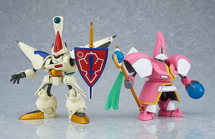 MODEROID: Haou Daikei Ryuu Knight - Zephyr & Magidora (SERIES 1 Set) [Good Smile Company]