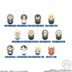 Coo'nuts: Attack on Titan - 14pack box (CANDY TOY) [Bandai]
