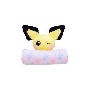 Pokemon Plush: Everyday Happiness - Mini Plush Blanket - Pichu (Limited Edition) [The Pokémon Company]