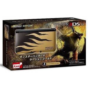 Nintendo 3DS LL / XL - Monster Hunter 4 - Rajang Gold [Used Good Condition]
