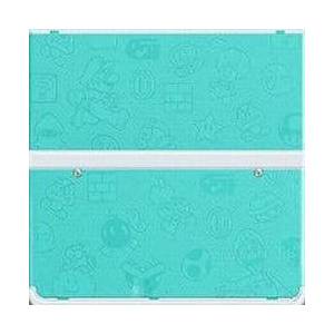 Nintendo New 3DS - Cover Plates No.026 - Mario Monogram Green [Occasion / Loose]