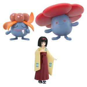 Pokemon Scale World: Kanto Chihou - Erika & Gloom & Vileplume (LIMITED EDITION CANDY TOY SET) [Bandai]