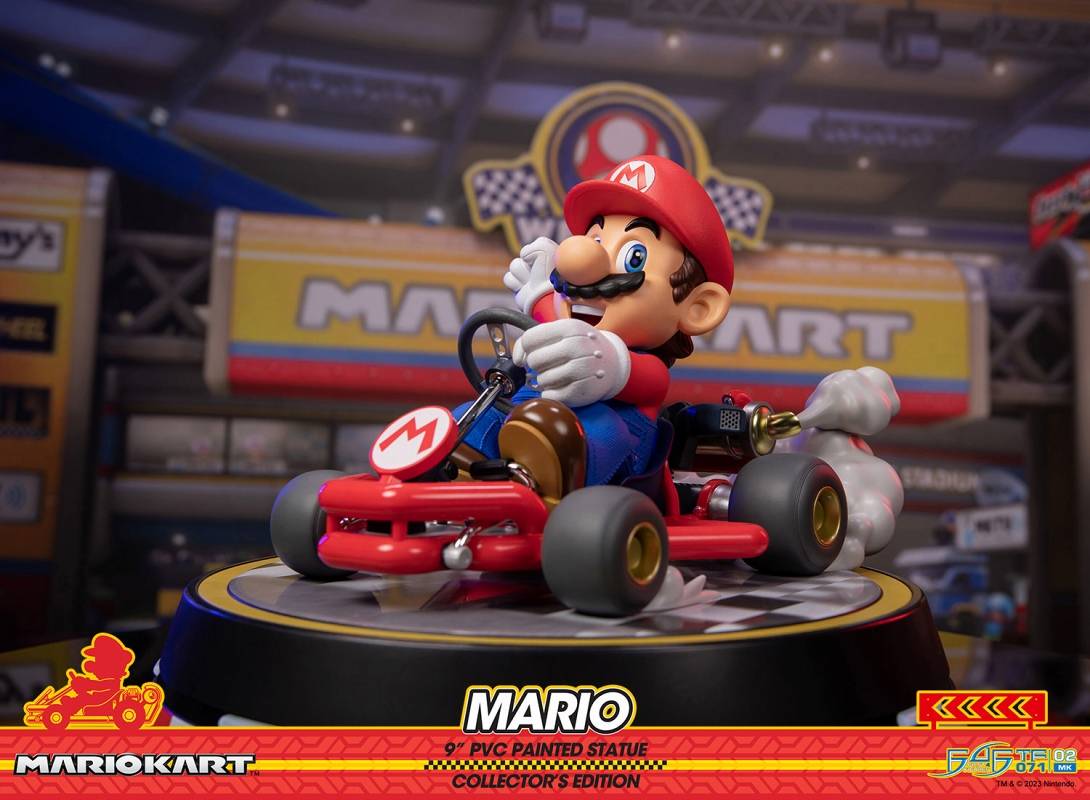 Mario Kart - Mario PVC Statue (Collector's Edition) [First 4 Figures]