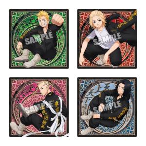 Shokugan: Mashikaku STYLE Tokyo Revengers - Square Wafer - 18Pack BOX (CANDY TOY) [Bandai]
