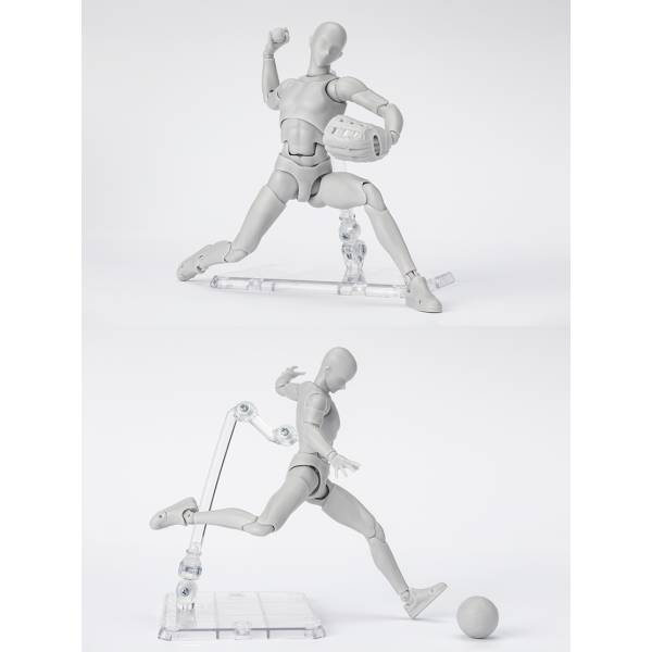 S.H.Figuarts Body-kun Sports Edition DX Set: Gray Color Ver.