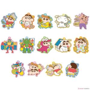 Kureyon Shin Chan: Pukkuri Rabumasugumi  - 12PIECE/BOX (CANDY TOY) [Bandai]