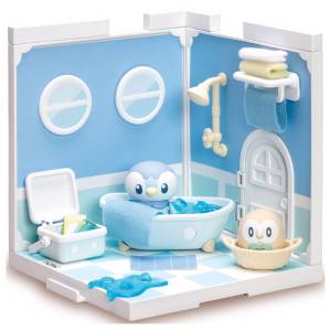 Pokemon: Poke Peace House Bathroom - Tiplouf & Brindibou (Reissue) [Takara Tomy]