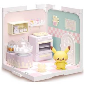 Pokemon: Poke Peace House Kitchen - Crèmy & Pikachu (Reissue) [Takara Tomy]