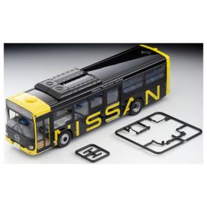 Tomica Limited Vintage Neo: LV-N245e - Isuzu Erga Nissan Shuttle Bus (Ikazuchi Yellow/Black) [Takara Tomy]