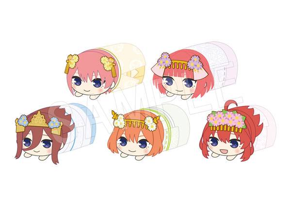 The Quintessential Quintuplets - Mochikororin Plush Mascot Vol.2 (5 Packs/Box) (Shrine Mai...