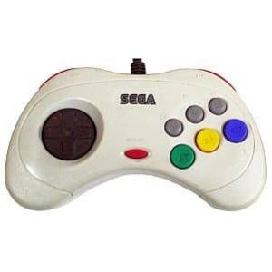 Sega Saturn Pad - White (HSS-0101) [SAT - Used / Loose]