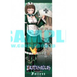 Death Smiles - Follett - Poster vertical B2
