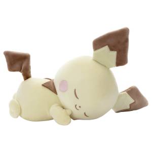 Peluche Pokémon: Poképeace - Pichu (Oyasumi Ver.) [Takara Tomy]