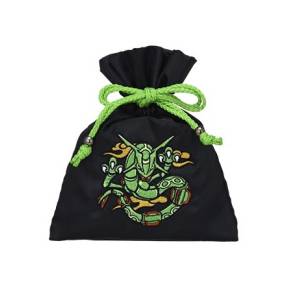 Pokemon: Pikachu Hanten - Satin Drawstring Bag - Rayquaza (Limited Edition) [The Pokémon Company]