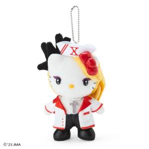 Sanrio Plush: Yoshiki x Hello Kitty - Yoshikitty Mascot Holder (Nurse Ver.) [Sanrio]