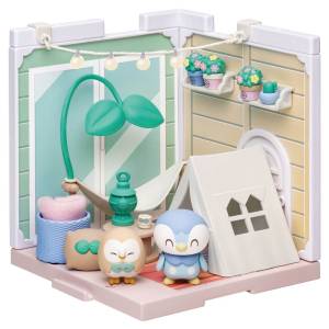 Pokemon: Poke Peace House Belamping Terrace - Brindibou & Tiplouf [Takara Tomy]