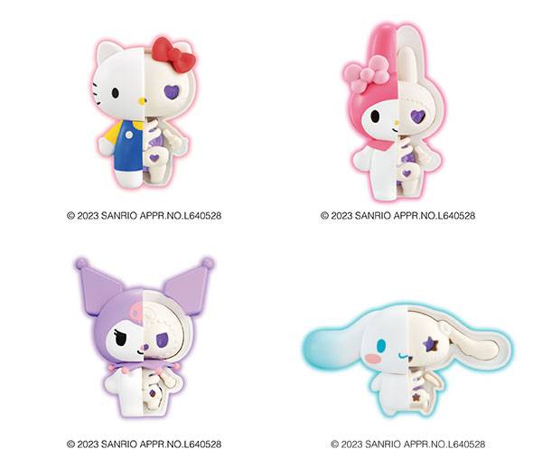 KAITAI FANTASY: Sanrio - Fancy Purple Box Mix (4 figures/Box) [Megahouse]