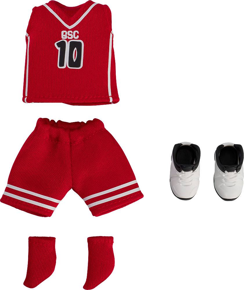 Nendoroid Doll Oyoufuku Set: Basketball Uniform (Red Ver.) [Good Smile Company]