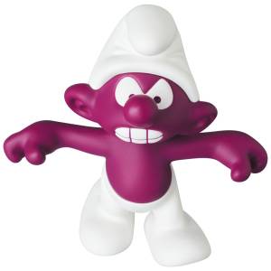 UDF: The Smurfs Series 1 - Angry Smurf Purple [Medicom Toy]