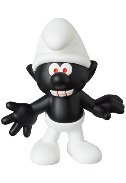 UDF: The Smurfs Series 2 - Angry Smurf Black [Medicom Toy]
