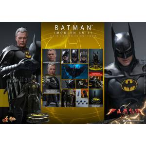 Movie Masterpiece: The Flash - Batman (Modern Suit) 1/6 [Hot Toys]